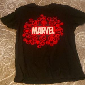 Marvel tee.